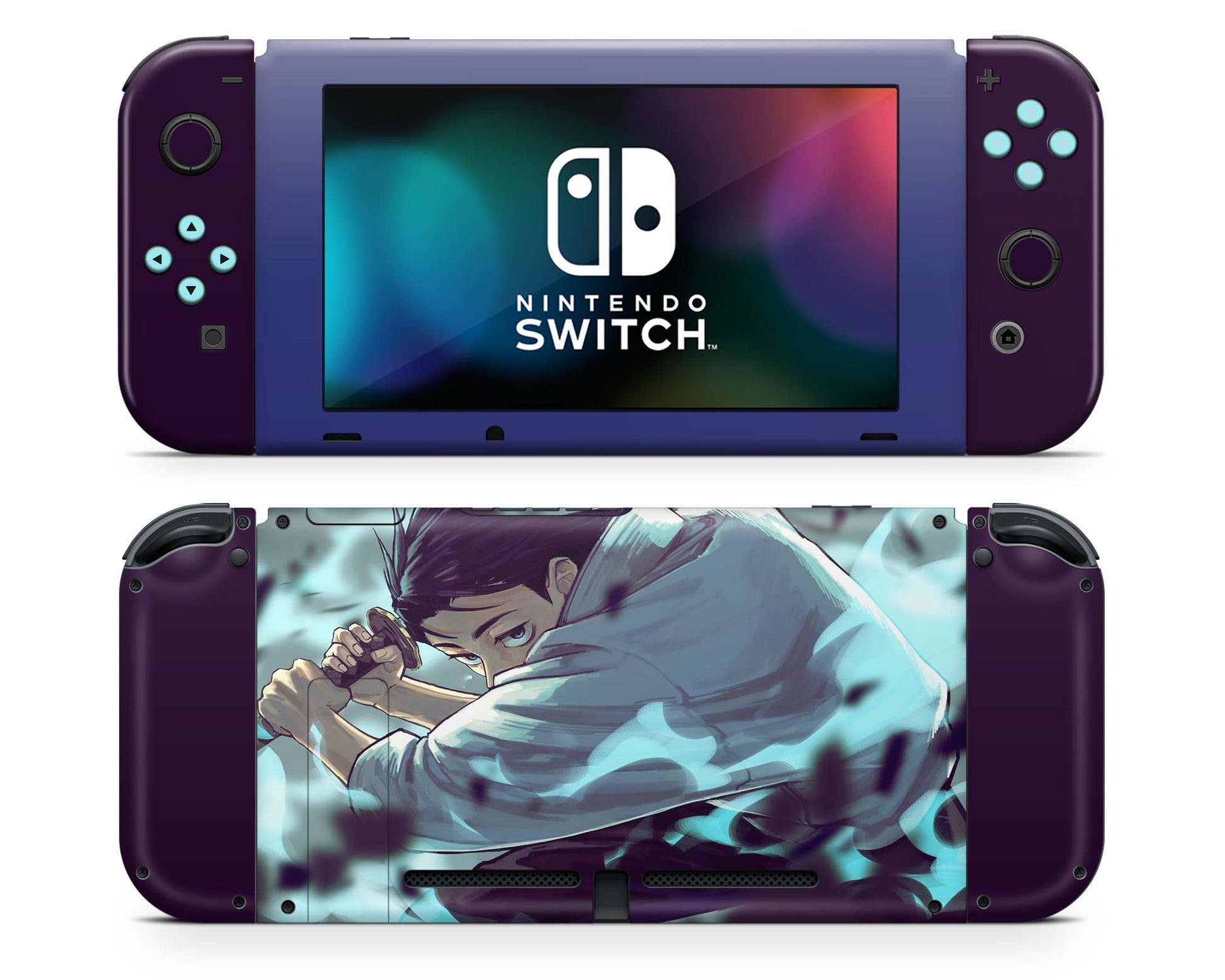 Anime Town Creations Nintendo Switch Jujutsu Kaisen Yuta Okkotsu Vinyl only Skins - Anime Jujutsu Kaisen Switch Skin
