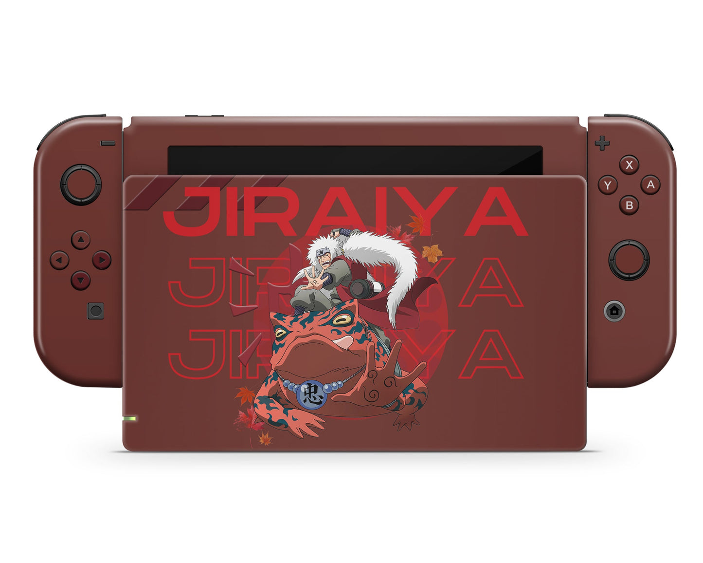Anime Town Creations Nintendo Switch Naruto Jiraiya Vinyl only Skins - Anime Naruto Switch Skin
