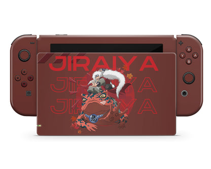 Anime Town Creations Nintendo Switch Naruto Jiraiya Vinyl only Skins - Anime Naruto Switch Skin