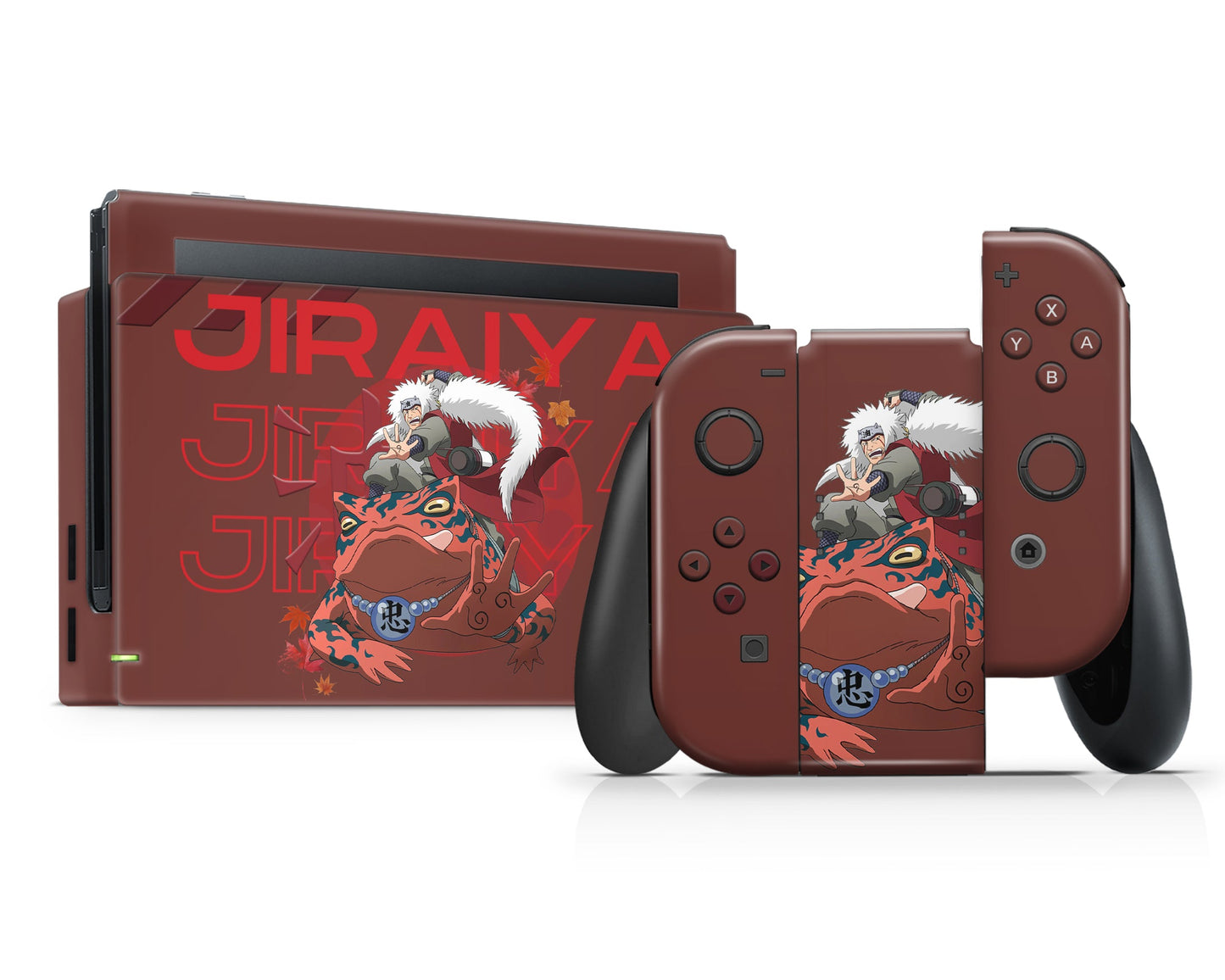 Anime Town Creations Nintendo Switch Naruto Jiraiya Vinyl only Skins - Anime Naruto Switch Skin