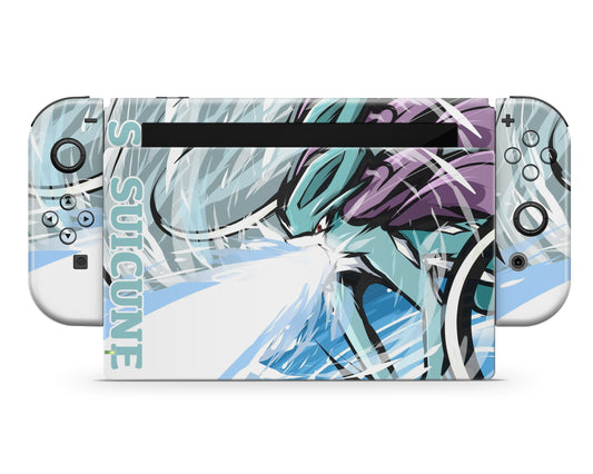 Pokemon Suicune Switch Skin