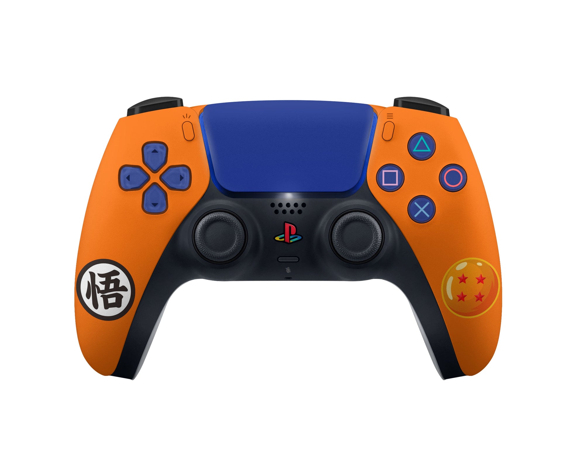 Dragon Ball Goku PS5 Controller PS5 Controller Skin Anime Town Creations