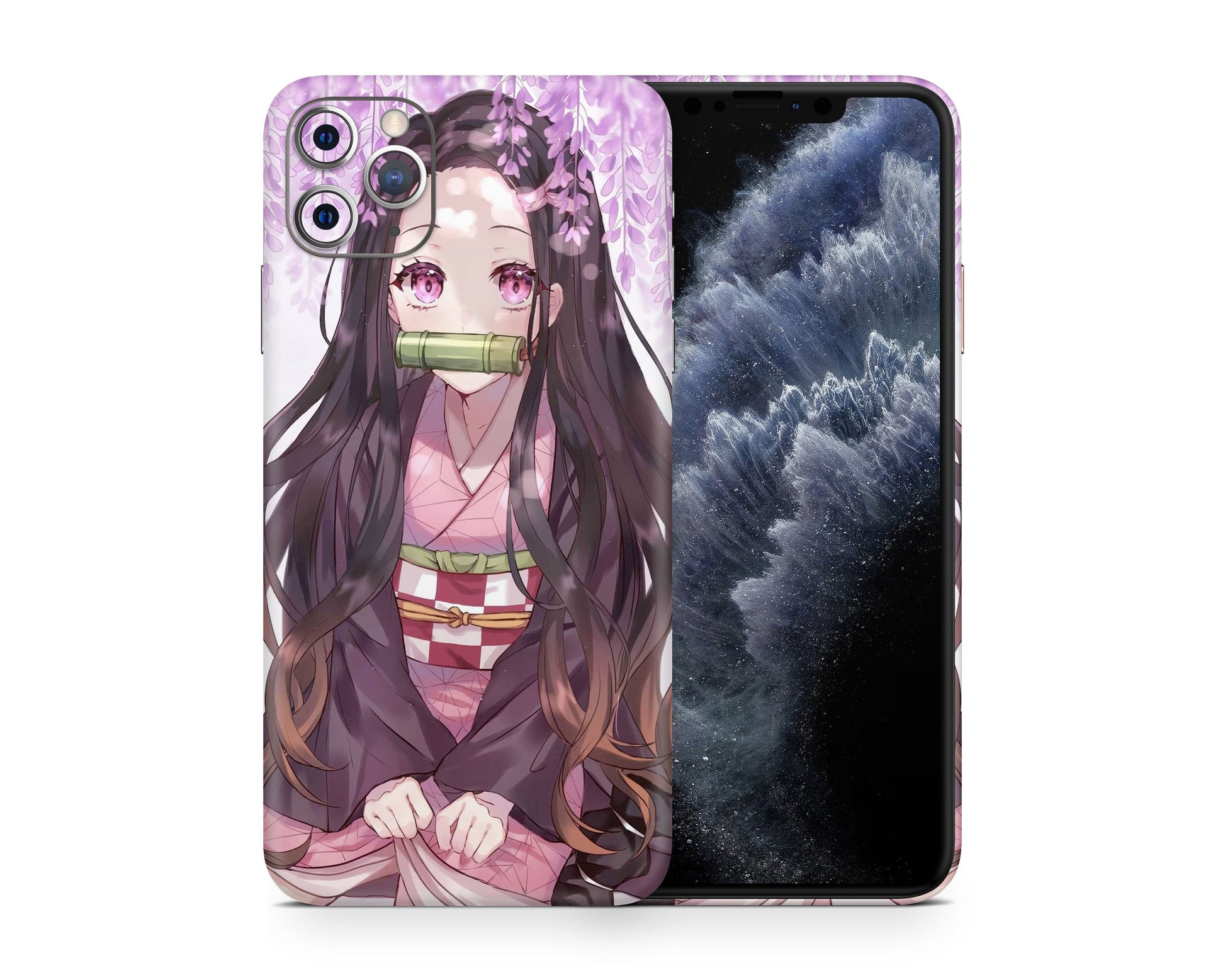Anime Town Creations iPhone Demon Slayer Nezuko iPhone 12 Skins - Anime Demon Slayer Skin