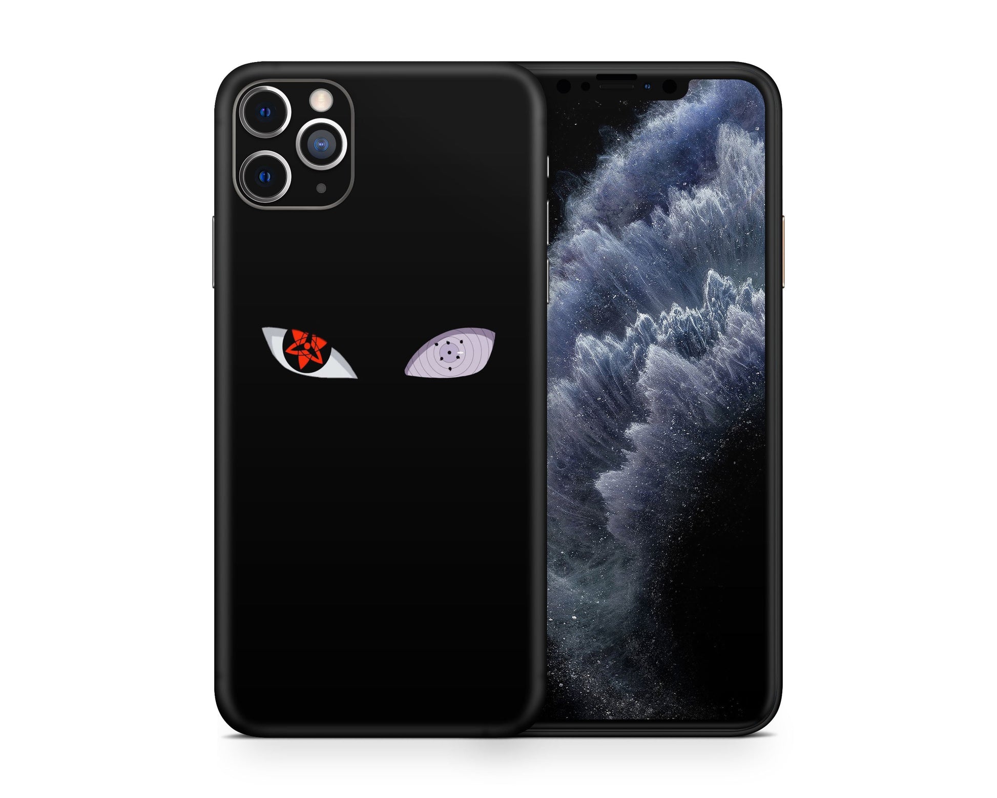Anime Town Creations iPhone Sasuke Eyes iPhone 12 Skins - Anime Naruto Skin