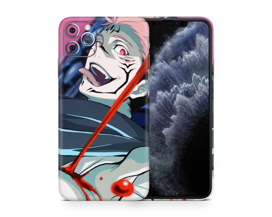 Anime Town Creations iPhone Jujutsu Kaisen Sukuna iPhone 12 Skins - Anime Jujutsu Kaisen Skin