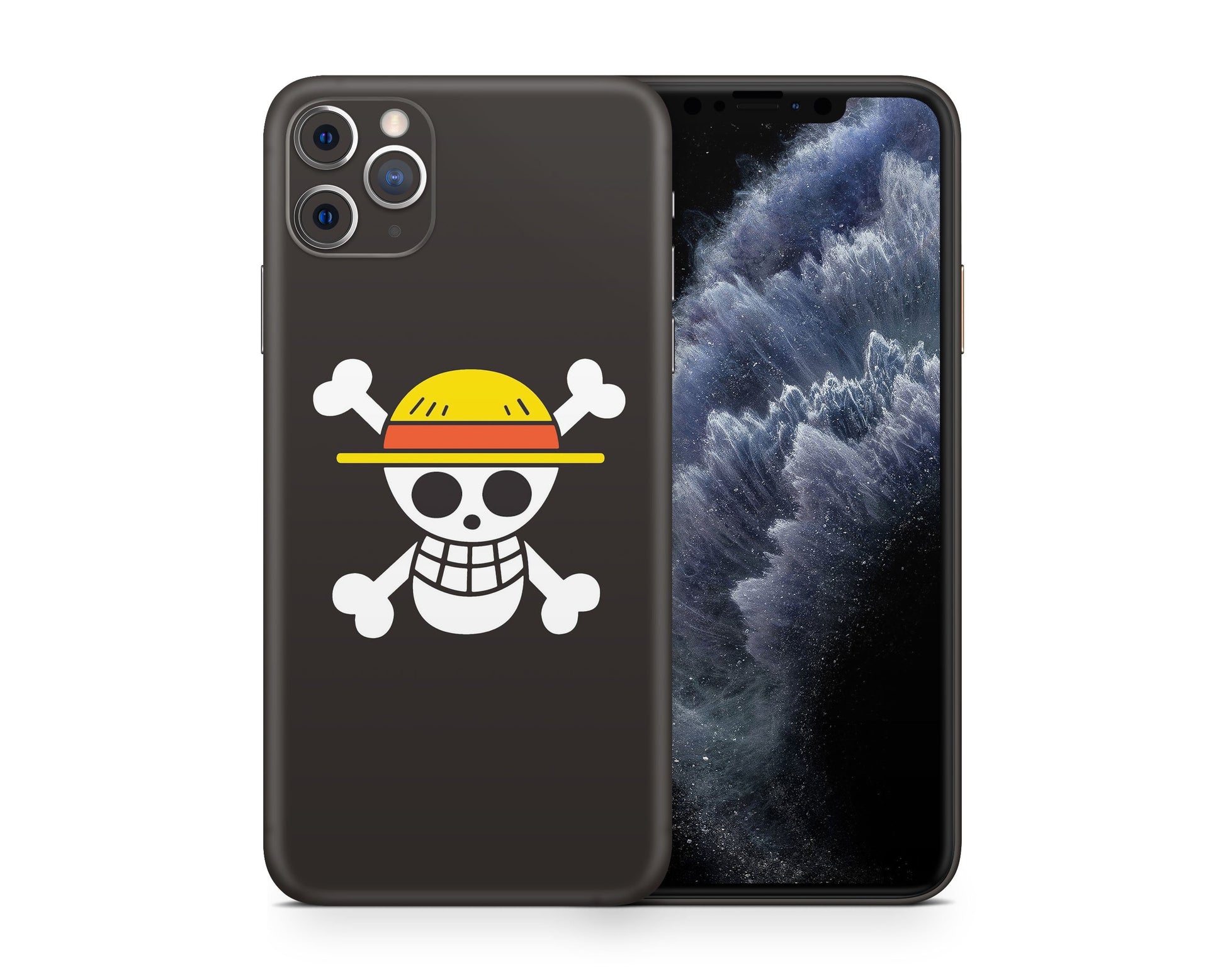 Anime Town Creations iPhone One Piece Jolly Roger iPhone 12 Skins - Anime One Piece Skin