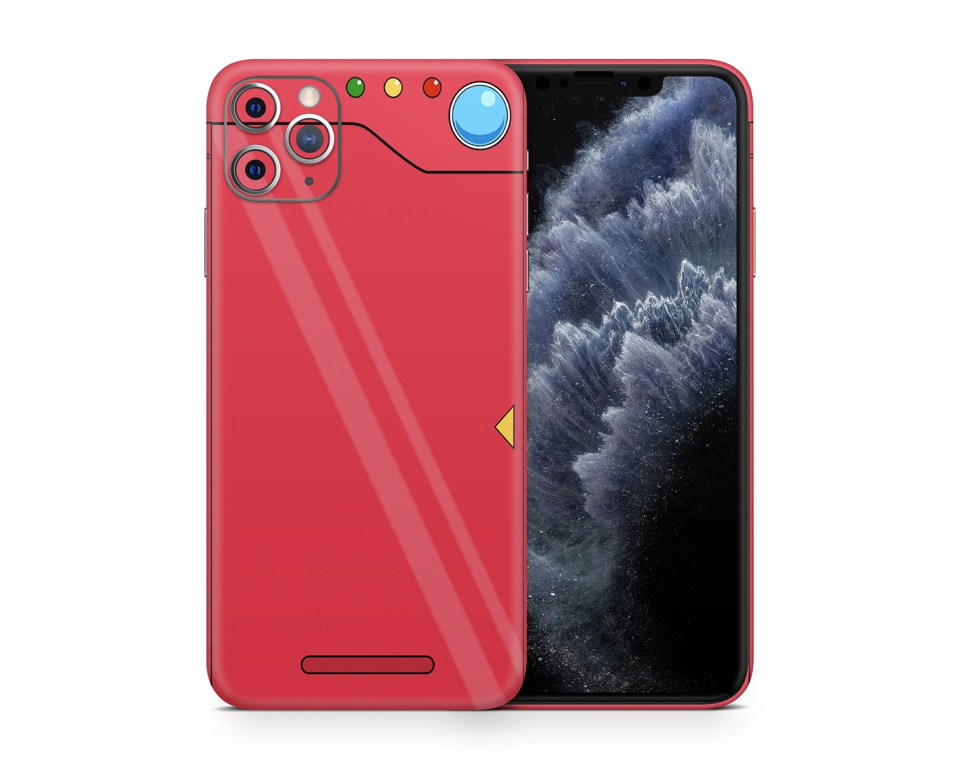 Anime Town Creations iPhone Pokemon Pokedex iPhone 15 Pro Max Skins - Anime Pokemon iPhone Skin