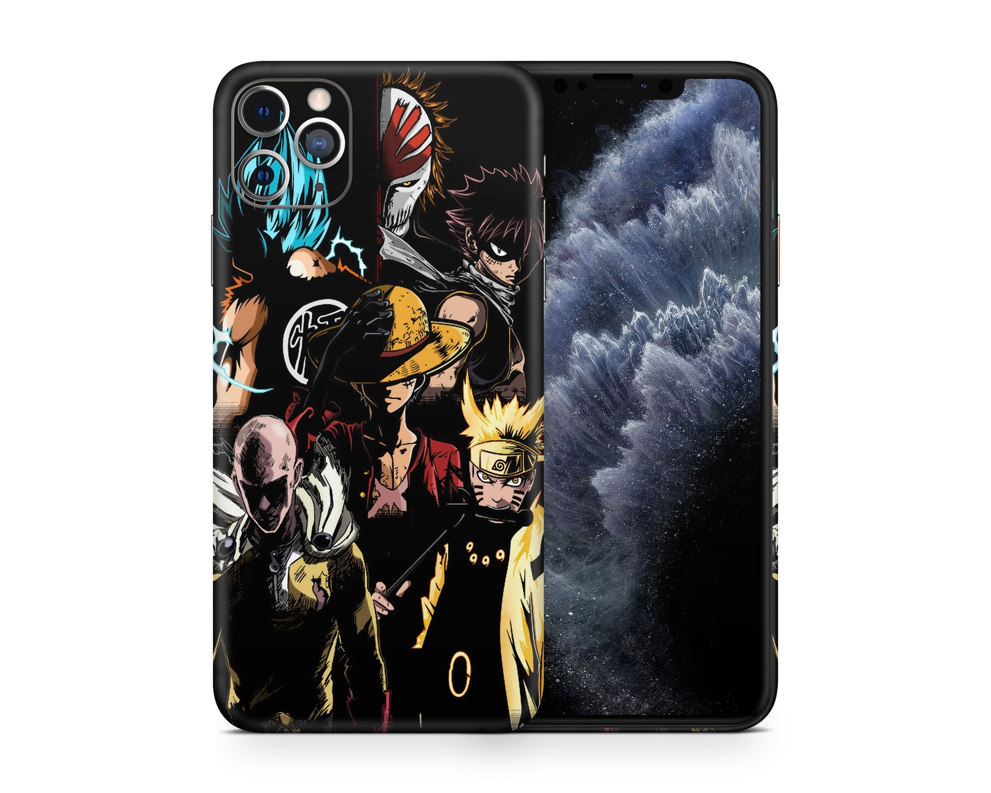 Anime Town Creations iPhone Anime Mashup iPhone 15 Pro Max Skins - Anime  iPhone Skin