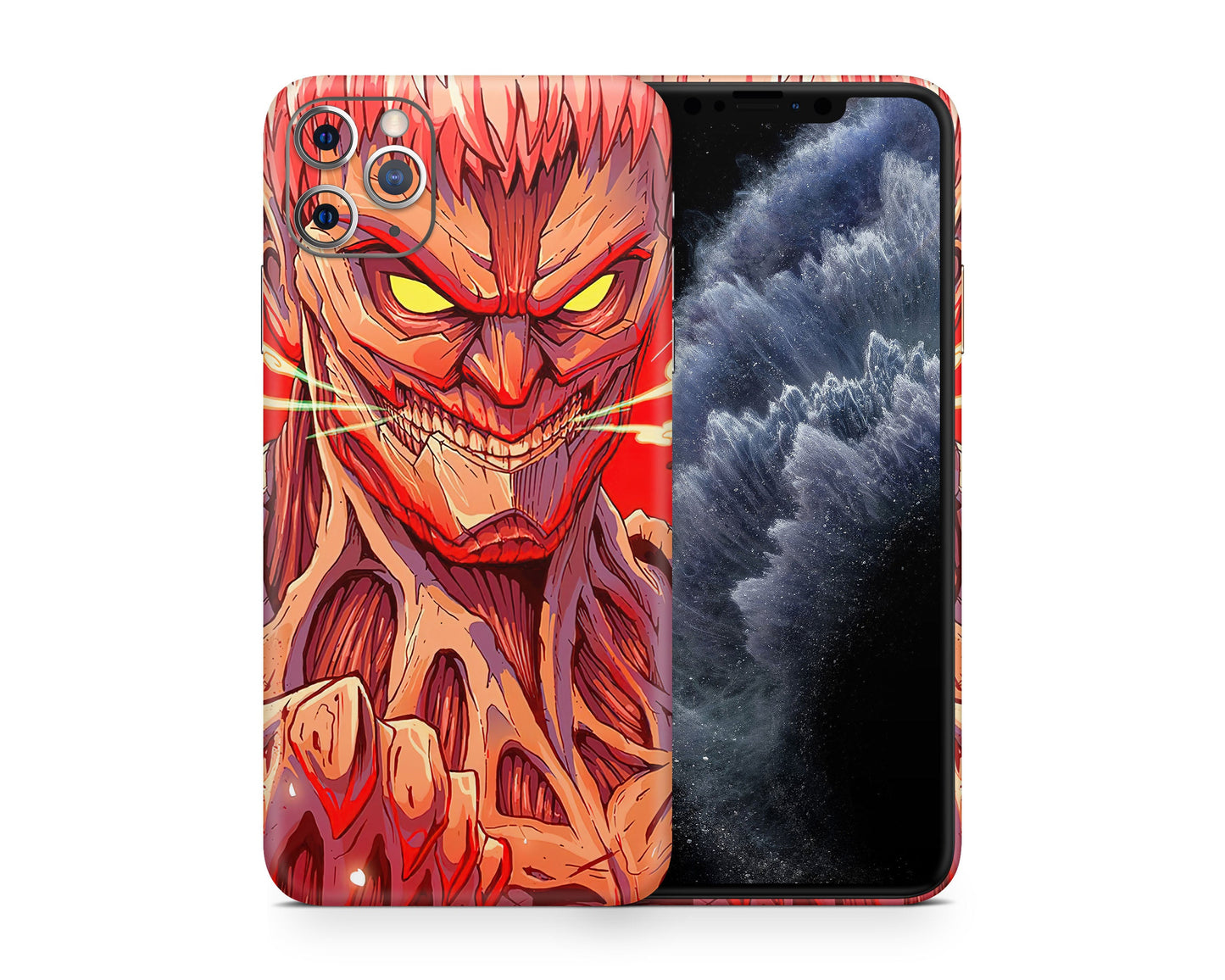 Anime Town Creations iPhone Attack on Titan Armored Titan iPhone 15 Pro Max Skins - Anime Attack on Titan iPhone Skin