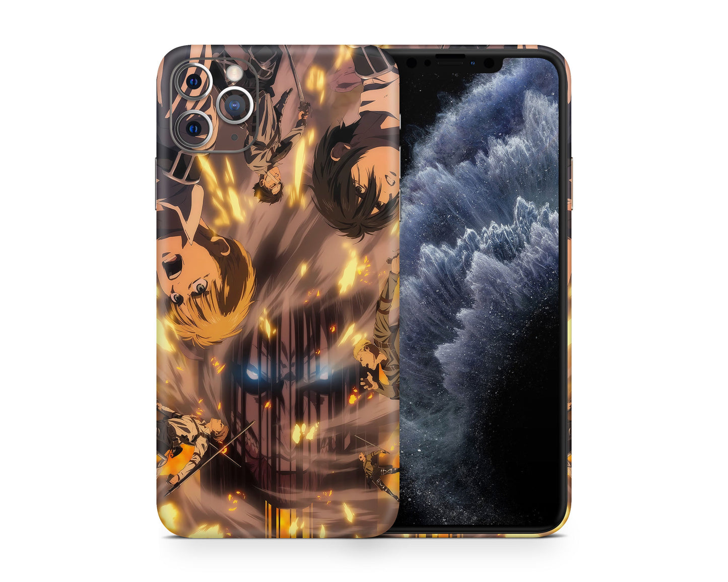 Anime Town Creations iPhone Attack on Titan Final Season Part 3 iPhone 15 Pro Max Skins - Anime Attack on Titan iPhone Skin