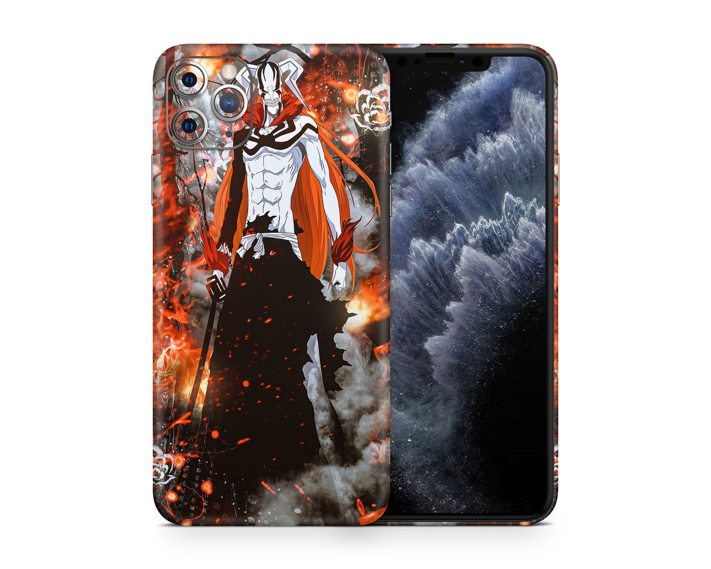 Anime Town Creations iPhone Bleach ichigo Vasto Lorde iPhone 15 Pro Max Skins - Anime Bleach iPhone Skin