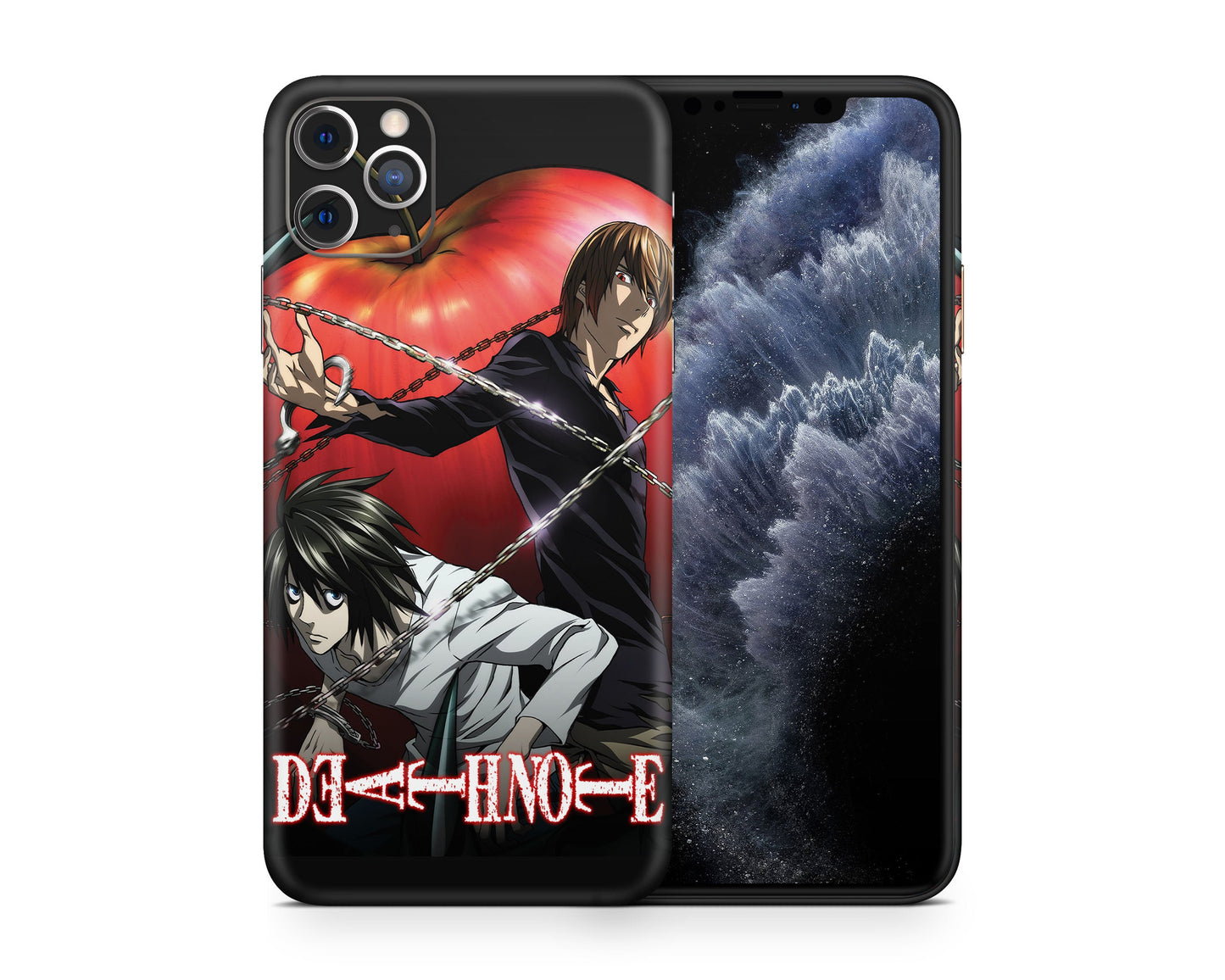 Anime Town Creations iPhone Death Note iPhone 15 Pro Max Skins - Anime Death Note iPhone Skin