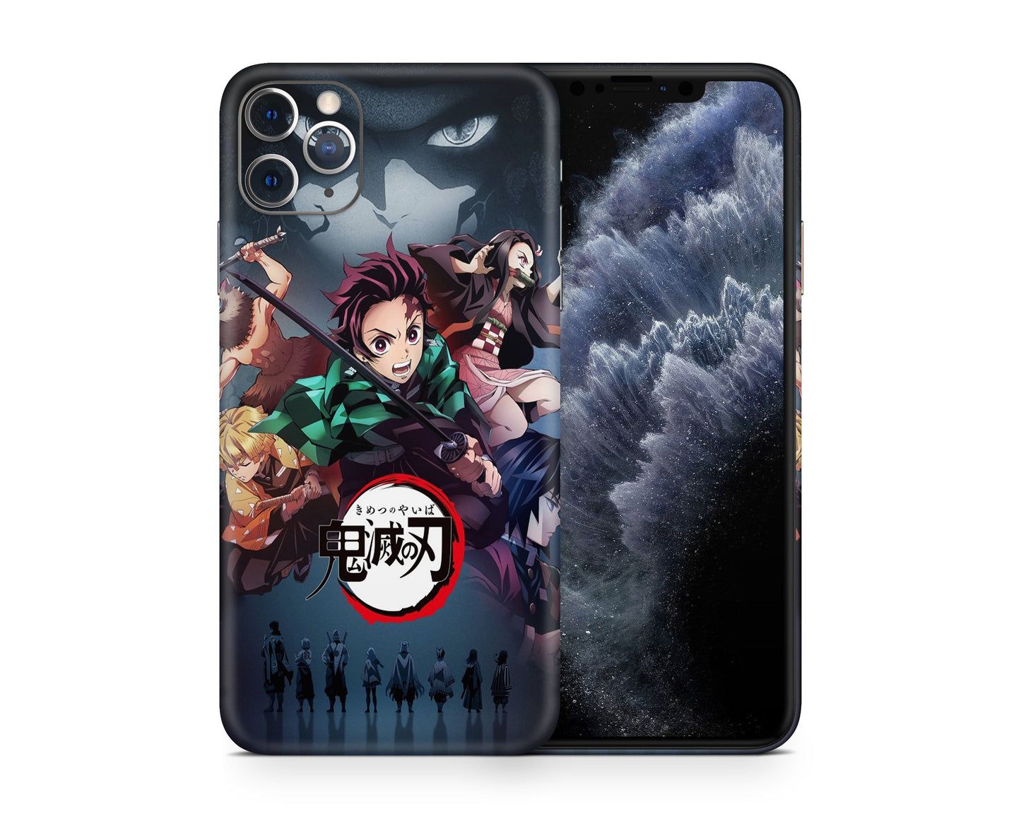 Anime Town Creations iPhone Demon Slayer Mugen Train Dream iPhone 15 Pro Max Skins - Anime Demon Slayer iPhone Skin