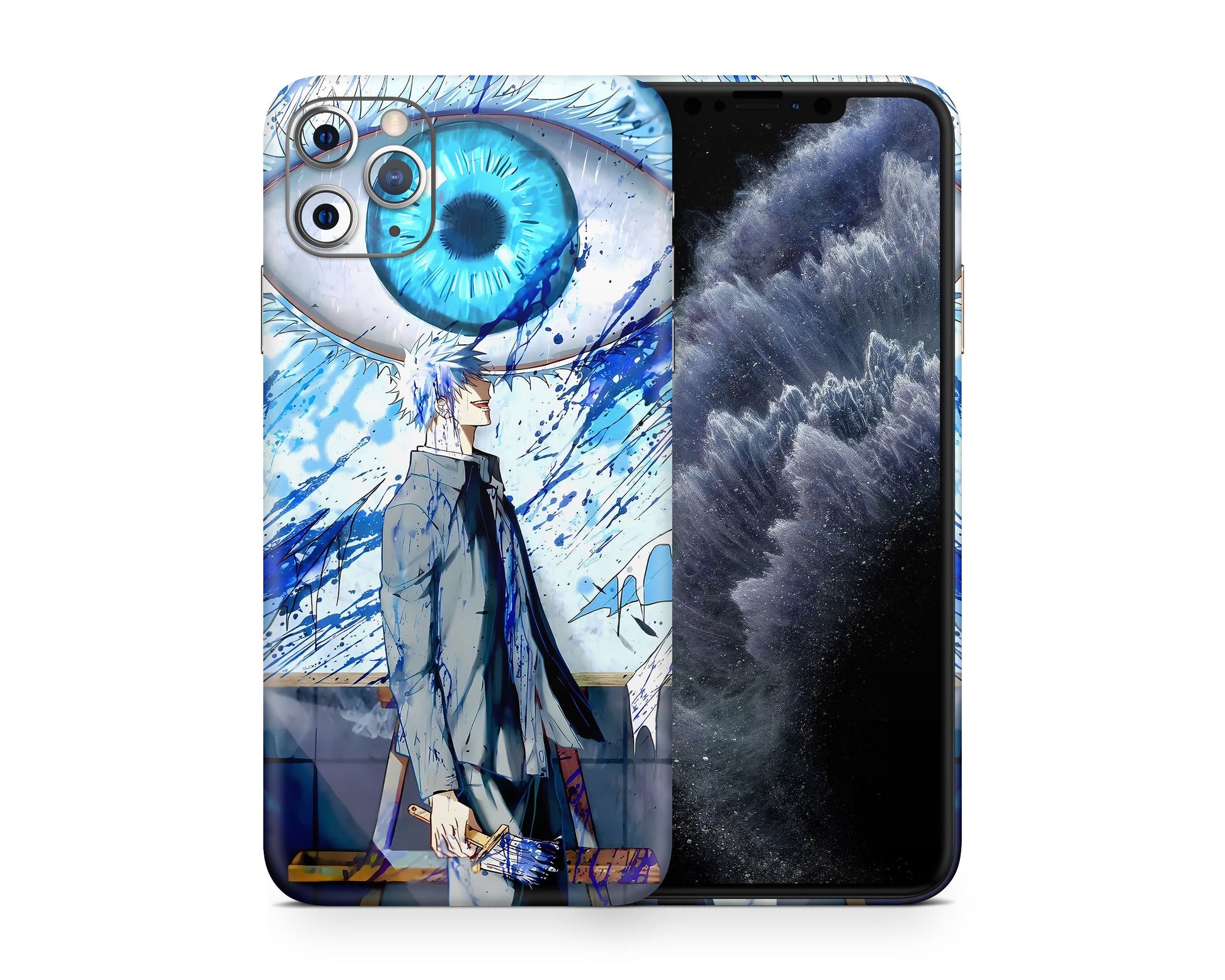 Jujutsu Kaisen Satoru Gojo Limitless Painting iPhone Skin