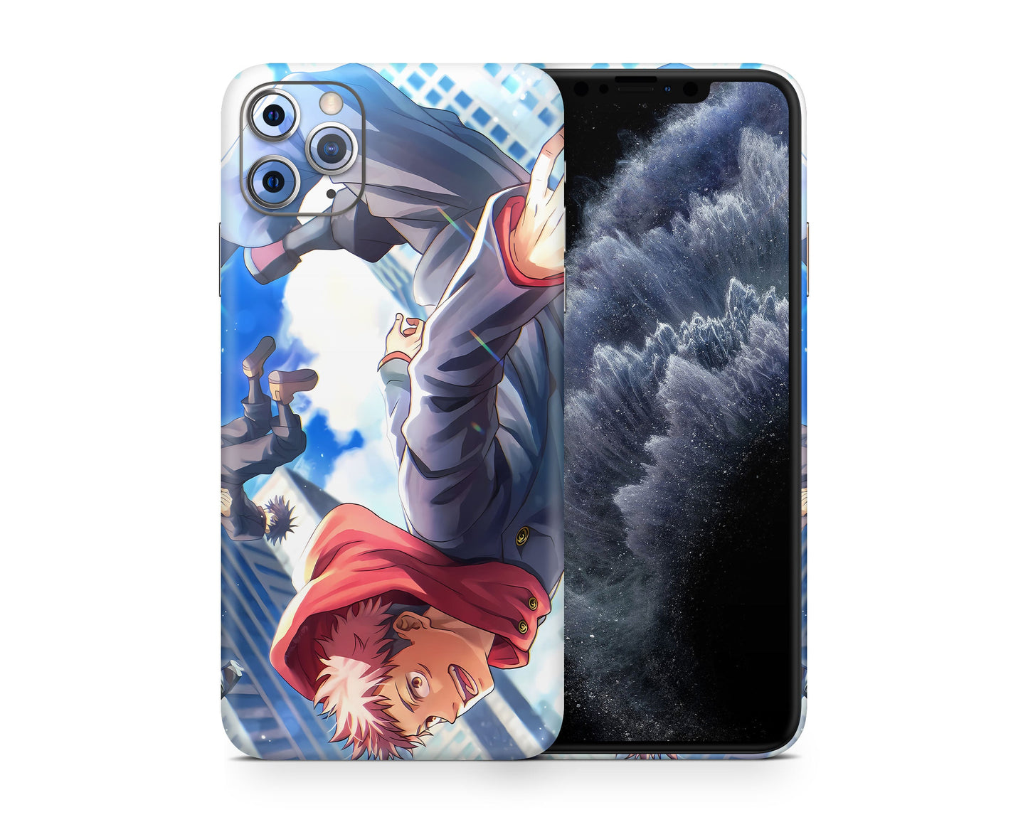 Anime Town Creations iPhone Jujutsu Kaisen Yuji Freefall iPhone 15 Pro Max Skins - Anime Jujutsu Kaisen iPhone Skin