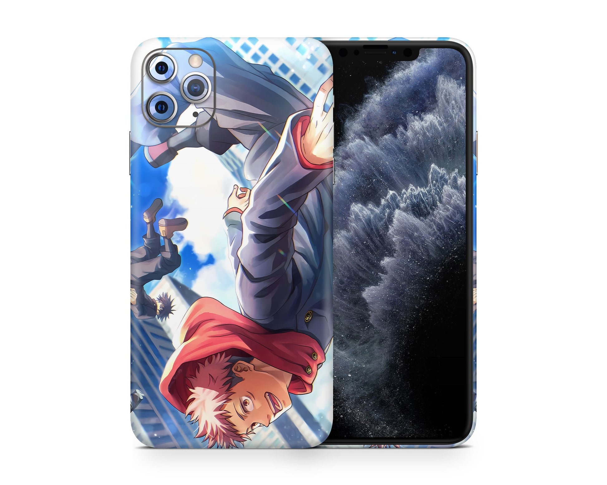 Anime Town Creations iPhone Jujutsu Kaisen Yuji Freefall iPhone 15 Pro Max Skins - Anime Jujutsu Kaisen iPhone Skin