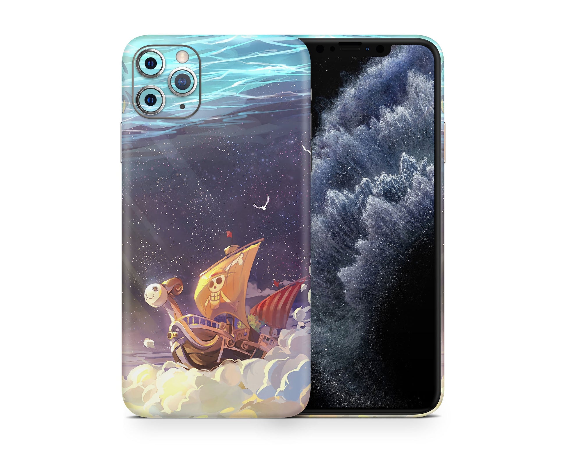 Anime Town Creations iPhone One Piece Going Merry iPhone 15 Pro Max Skins - Anime One Piece iPhone Skin
