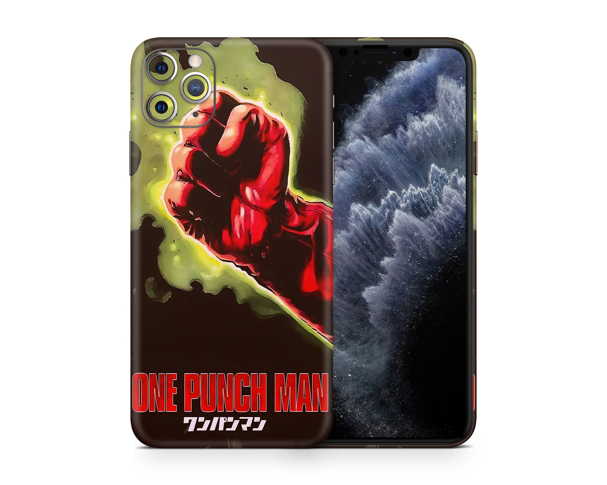 Anime Town Creations iPhone One Punch Man Fist iPhone 15 Pro Max Skins - Anime One Punch Man iPhone Skin