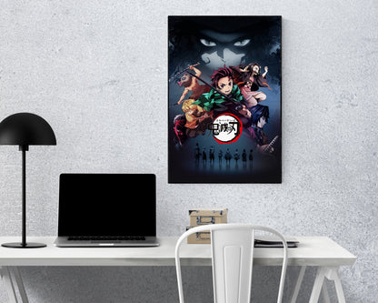 Anime Town Creations Poster Demon Slayer Mugen Train Dream 5" x 7" Home Goods - Anime Demon Slayer Poster