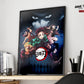 Anime Town Creations Poster Demon Slayer Mugen Train Dream 11" x 17" Home Goods - Anime Demon Slayer Poster