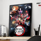 Anime Town Creations Poster Demon Slayer Infinity Train Movie 11" x 17" Home Goods - Anime Demon Slayer Poster