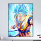 Anime Town Creations Poster Dragon Ball Goku Super Saiyan Blue 5" x 7" Home Goods - Anime Dragon Ball Poster