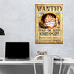 One Piece Wanted Poster Set