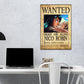 One Piece Wanted Poster Set