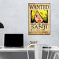 One Piece Wanted Poster Set