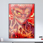 Anime Town Creations Poster Attack on Titan Armored Titan 5" x 7" Home Goods - Anime Attack on Titan Poster