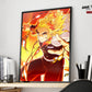 Anime Town Creations Poster Demon Slayer Rengoku Kyojuro 11" x 17" Home Goods - Anime Demon Slayer Poster