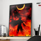 Anime Town Creations Poster Demon Slayer Rengoku Kyojuro Moonlight 11" x 17" Home Goods - Anime Demon Slayer Poster