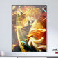 Anime Town Creations Poster Demon Slayer Zenitsu Agatsuma 5" x 7" Home Goods - Anime Demon Slayer Poster