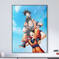 Anime Town Creations Poster Dragon Ball Goku, Gohan and Goten 5" x 7" Home Goods - Anime Dragon Ball Poster
