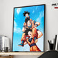 Anime Town Creations Poster Dragon Ball Goku, Gohan and Goten 11" x 17" Home Goods - Anime Dragon Ball Poster