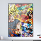 Anime Town Creations Poster Dragon Ball Super Saiyan Forms 5" x 7" Home Goods - Anime Dragon Ball Poster