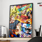 Anime Town Creations Poster Dragon Ball Super Saiyan Forms 11" x 17" Home Goods - Anime Dragon Ball Poster