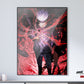 Anime Town Creations Poster Jujutsu Kaisen Satoru Gojo Red 5" x 7" Home Goods - Anime Jujutsu Kaisen Poster