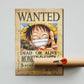 Anime Town Creations Poster One Piece Luffy Wanted Poster 5" x 7" Home Goods - Anime One Piece Poster