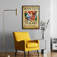 Anime Town Creations Poster One Piece Nami Wanted Poster 11" x 17" Home Goods - Anime One Piece Poster