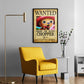 Anime Town Creations Poster One Piece Chopper Wanted Poster 11" x 17" Home Goods - Anime One Piece Poster