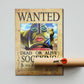 Anime Town Creations Poster One Piece Sogeking Wanted Poster 5" x 7" Home Goods - Anime One Piece Poster