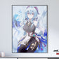 Anime Town Creations Poster Genshin Impact Ganyu 5" x 7" Home Goods - Anime Genshin Impact Poster