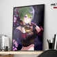 Anime Town Creations Poster Genshin Impact Kuki Shinobu 11" x 17" Home Goods - Anime Genshin Impact Poster