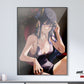 Anime Town Creations Poster Genshin Impact Raiden Shogun 5" x 7" Home Goods - Anime Genshin Impact Poster