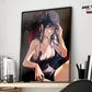 Anime Town Creations Poster Genshin Impact Raiden Shogun 11" x 17" Home Goods - Anime Genshin Impact Poster