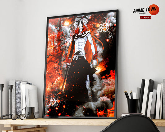 Anime Town Creations Poster Bleach ichigo Vasto Lorde 5" x 7" Home Goods - Anime Bleach Poster