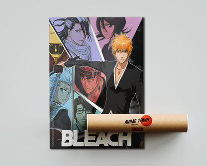 Anime Town Creations Poster Bleach Minimalist 5" x 7" Home Goods - Anime Bleach Poster
