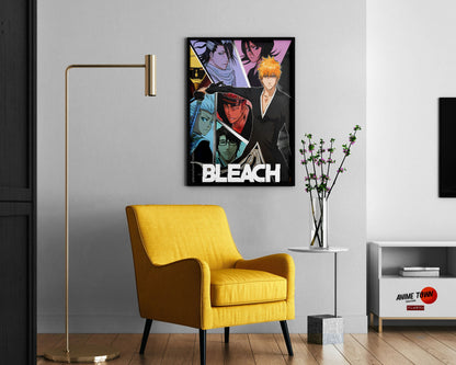 Anime Town Creations Poster Bleach Minimalist 11" x 17" Home Goods - Anime Bleach Poster