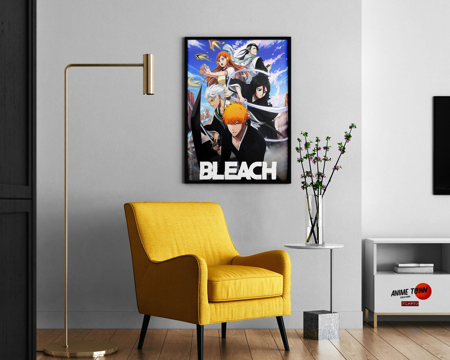 Anime Town Creations Poster Bleach Soul Society 11" x 17" Home Goods - Anime Bleach Poster